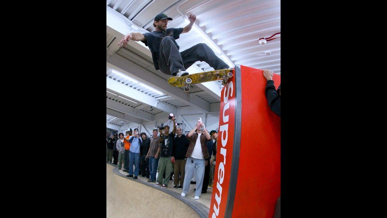 On November 11th, 2025 we assembled a crew of rippers for a heavy skate jam at Supreme’s Hollywood location.