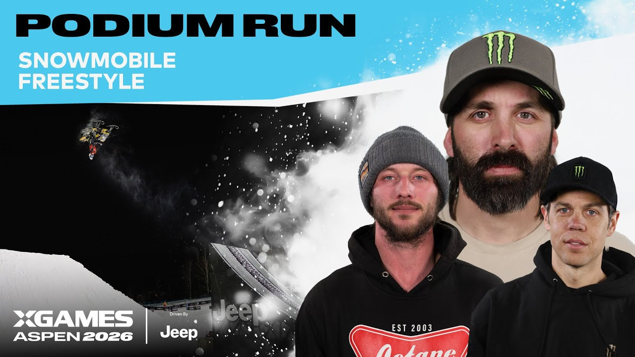 Watch the top podium runs from Snowmobile Freestyle at X Games Aspen 2026 Driven by Jeep!<br /><br />Freestyle features one athlete throwing as many big tricks as possible on a course with metal ramps. Each athlete will receive two 75-second runs, with the score from their best pass counting toward their overall rank. Each run is judged on difficulty, originality, style and number of tricks landed.<br /><br />#XGames #XGamesAspen #snowmobile<br />____<br /><br />X Games — your destination for all things action sports, music, lifestyle and everything in between. <br /><br />Visit our official homepage at http://xgames.com for more coverage and highlights.<br /><br />SUBSCRIBE: https://www.youtube.com/XGames<br /><br />Check us on Social @XGames:<br />Instagram ► https://instagram.com/xgames<br />TikTok ► https://www.tiktok.com/@XGames<br />Twitter ► https://twitter.com/xgames<br />Facebook ► https://facebook.com/XGames<br />Twitch ► https://www.twitch.tv/xgames<br />Snapchat ► @xgames<br /><br />Thanks for watching #XGames!
