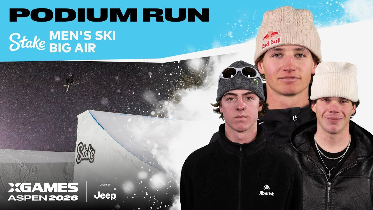 Watch the top podium runs from Stake Men’s Ski Big Air at X Games Aspen 2026 Driven by Jeep!<br /><br />The Big Air course is approximately 300 feet long and made up of a single 65-foot hybrid jump. Big Air is judged on aggressive execution of maneuvers, degree of difficulty and unique tricks, originality and style.<br /><br />#XGames #XGamesAspen #skiing<br />____<br /><br />X Games — your destination for all things action sports, music, lifestyle and everything in between. <br /><br />Visit our official homepage at http://xgames.com for more coverage and highlights.<br /><br />SUBSCRIBE: https://www.youtube.com/XGames<br /><br />Check us on Social @XGames:<br />Instagram ► https://instagram.com/xgames<br />TikTok ► https://www.tiktok.com/@XGames<br />Twitter ► https://twitter.com/xgames<br />Facebook ► https://facebook.com/XGames<br />Twitch ► https://www.twitch.tv/xgames<br />Snapchat ► @xgames<br /><br />Thanks for watching #XGames!