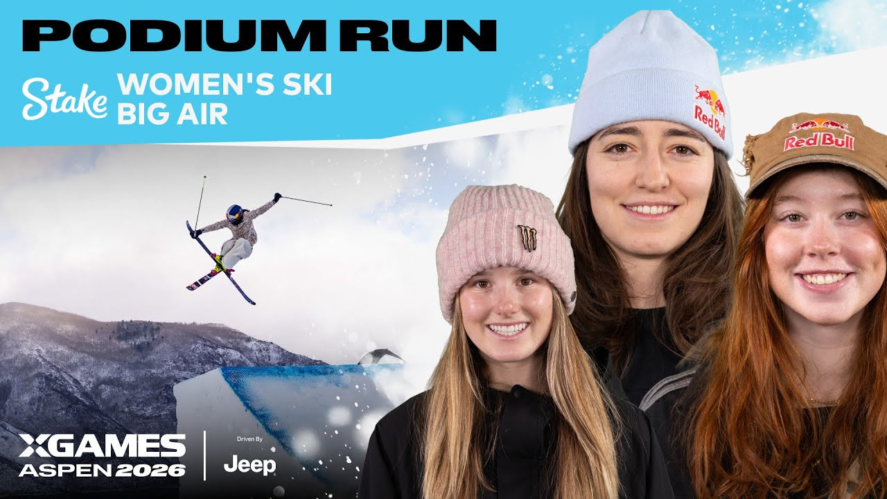 Watch the top podium runs from Stake Women’s Ski Big Air at X Games Aspen 2026 Driven by Jeep!<br /><br />The Big Air course is approximately 300 feet long and made up of a single 65-foot hybrid jump. Big Air is judged on aggressive execution of maneuvers, degree of difficulty and unique tricks, originality and style.<br /><br />#XGames #XGamesAspen #skiing<br />____<br /><br />X Games — your destination for all things action sports, music, lifestyle and everything in between. <br /><br />Visit our official homepage at http://xgames.com for more coverage and highlights.<br /><br />SUBSCRIBE: https://www.youtube.com/XGames<br /><br />Check us on Social @XGames:<br />Instagram ► https://instagram.com/xgames<br />TikTok ► https://www.tiktok.com/@XGames<br />Twitter ► https://twitter.com/xgames<br />Facebook ► https://facebook.com/XGames<br />Twitch ► https://www.twitch.tv/xgames<br />Snapchat ► @xgames<br /><br />Thanks for watching #XGames!