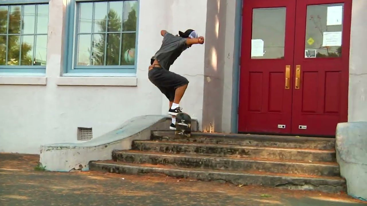some quick hits with Julian Lewis for Foundation Skateboards