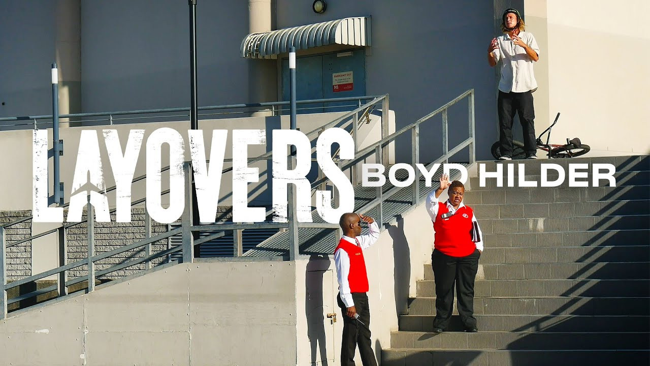 NEW DIG APPAREL https://shop.digbmx.com/collections/APPAREL-AND-MORE<br />-----<br /><br />What's it like travelling all around the world to film for a Monster Energy video? Boyd Hilder explains more in the first of four 'Layovers' episodes from the filming of the awesome Jetlag series. <br /><br />Filmed and edited by Rich Forne<br /><br />Watch Boyd's Jetlag section here - https://digbmx.com/videos/boyd-hilder-jetlag<br /><br />https://monsterenergy.com<br /><br />-----<br />Visit our website for more BMX videos - http://digbmx.com <br /><br />SUPPORT PROJECT X https://shop.digbmx.com/collections/project-x <br />SUBSCRIBE to the DIG channel for more videos - http://bit.ly/DigBMX<br /><br /> ● Facebook - https://facebook.com/digbmx <br /> ● Instagram - https://instagram.com/digbmx <br /> ● Twitter - https://twitter.com/digbmx <br /><br />#BMX #DIGBMX
