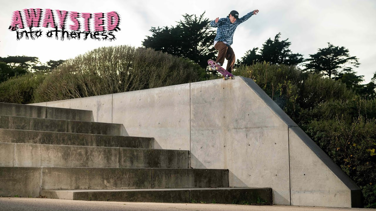 Awaysted presents “Into Otherness”, a 16 minute SF based skate video starring Nate Guest, Myles Tussey, and Blake Norris. Filmed between 2024-2025, the crew hits the roads less traveled from Las Vegas to Osaka and back to The City for Blake's mind bending ender!<br /><br />Special Appearances by Elijah Akerley, Carlos Sanchez, and Takuto Nashida<br /><br />Video by Adam Anorga<br /><br />Additional Filming by Sean Cagney, Israel Garcia II, Cody Thompson, Kaylanne Diaz, Calvin Millar, George Kousoulis, and Milton Martinez<br /><br />Thumbnail by Eric Palozzolo<br /><br />Subscribe to our channel and keep up with Awaysted here:<br />https://www.awaysted.com/<br /><br />0:00-0:40 Intro<br />0:41-4:56 Nate Guest <br />4:56-9:36 Myles Tussey<br />9:37-14:42 Blake Norris<br />14:43-16:27 Credits