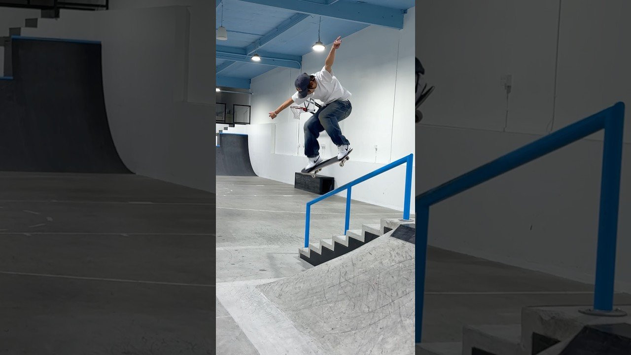 Yuto Horigome and Rayssa Leal skating at the April park. Good times !