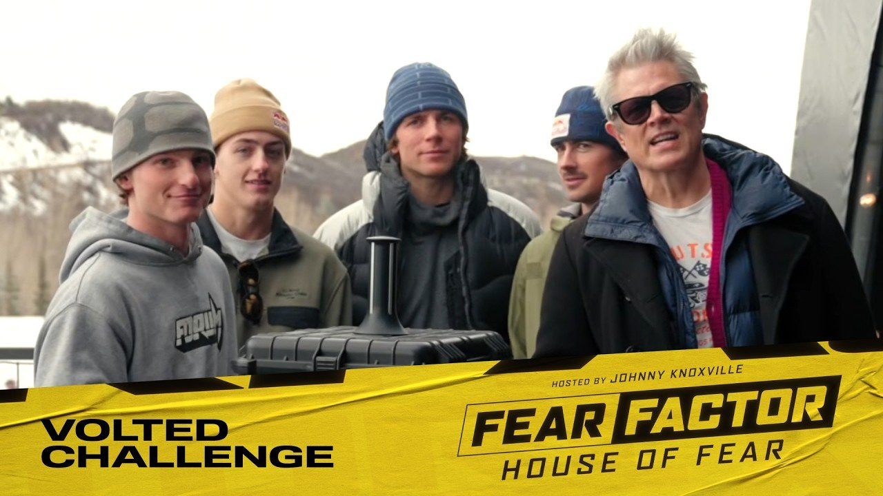 Johnny Knoxville brought the shock factor to X Games Aspen 2026 with the Fear Factor Voltage Challenge, testing which athlete could handle the surge the longest. So, who's it going to be? Hunter Hess, Birk Irving, Eli Bouchard, or Liam Brearley?<br /><br />Catch more of the chaos on #FearFactor: House of Fear, Wednesdays on FOX TV and next day on Hulu.<br />____<br /><br />X Games — your destination for all things action sports, music, lifestyle and everything in between. <br /><br />Visit our official homepage at http://xgames.com for more coverage and highlights.<br /><br />SUBSCRIBE: https://www.youtube.com/XGames<br /><br />Check us on Social @XGames:<br />Instagram ► https://instagram.com/xgames<br />TikTok ► https://www.tiktok.com/@XGames<br />Twitter ► https://twitter.com/xgames<br />Facebook ► https://facebook.com/XGames<br />Twitch ► https://www.twitch.tv/xgames<br />Snapchat ► @xgames<br /><br />Thanks for watching #XGames!