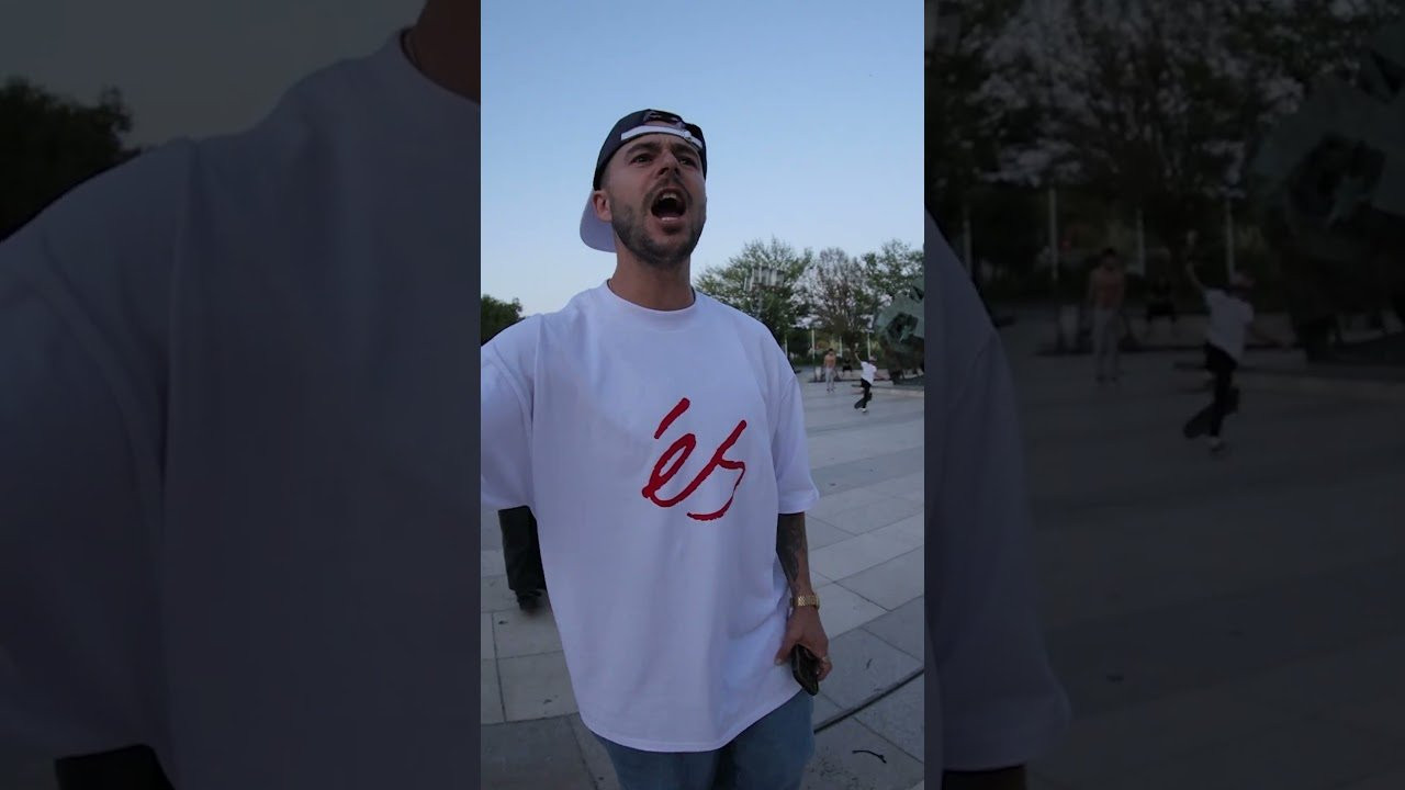 TJ Rogers World Tour video drops Friday 2/20 on our YouTube ⏳<br /><br />------------------------------------------------------<br />Shop éS footwear and apparel<br />https://esskateboarding.com/<br /><br />Subscribe to our YouTube channel:<br />https://www.youtube.com/user/esskateboarding?sub_confirmation=1<br /><br />We command you follow the Lords and Masters on all social media!<br />Facebook: https://www.facebook.com/esskateboarding<br />Instagram: https://www.instagram.com/esskateboarding/