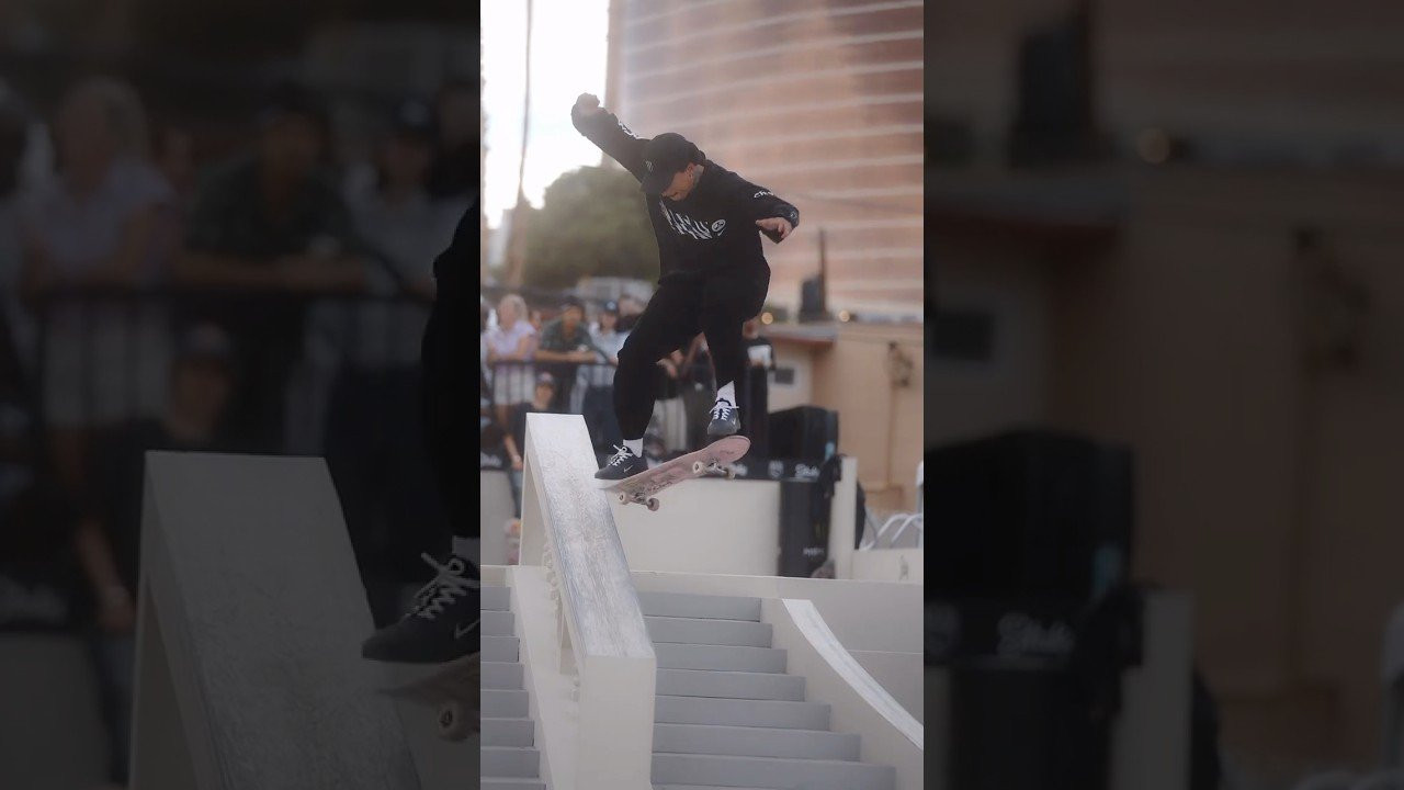 🇦🇺 #SLSSydney | February 14 - 15<br />🛍️ #SLS Merch NOW AVAILABLE ➡ https://streetleagueshop.com/<br /><br />For tickets to SLS events and more information, visit: https://www.streetleague.com/ 🔥<br /><br />Subscribe Now: https://www.youtube.com/@SLS<br /><br />Follow SLS on Social 💥 <br />⚪️ Instagram - https://www.instagram.com/sls/<br />⚪️ Facebook - https://www.facebook.com/streetleague/<br />⚪️ Rumble - https://rumble.com/c/sls<br />⚪️ TikTok - https://www.tiktok.com/@streetleagueskate<br />⚪️ Snapchat - https://snapchat.com/t/uYXRd6Jw<br />⚪️ Threads - https://www.threads.net/@sls?hl=en<br />⚪️ Twitter - https://x.com/StreetLeague<br /><br />👀 Don't miss new SLS content every week on Rumble<br />Download Rumble (TV + Mobile) 👉 https://rumble.com/our-apps<br />Rumble is free on desktop, mobile and web at www.rumble.com, iOS, Android, Roku, AppleTV, FireTV, Samsung TVs.<br /><br />Get your official SLS x Wolfpak Backpack here, available in 3 different sizes - <br />https://wolfpak.com/collections/street-league-skateboarding-collection<br /><br />#sls #skate #skateboard #skateboarding #trick #style #extremesports #slssydney #shorts