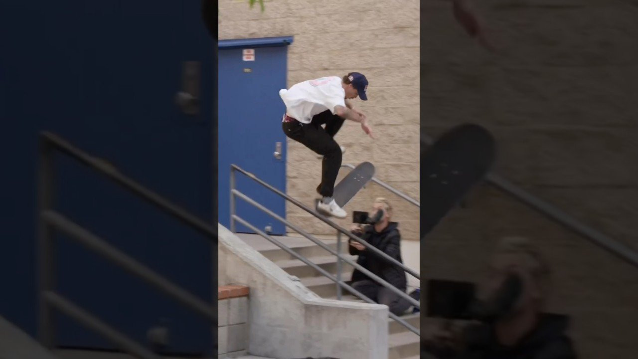After dropping this banger at skateparks and in skate contests, Gustavo shut it down by taking it to the streets