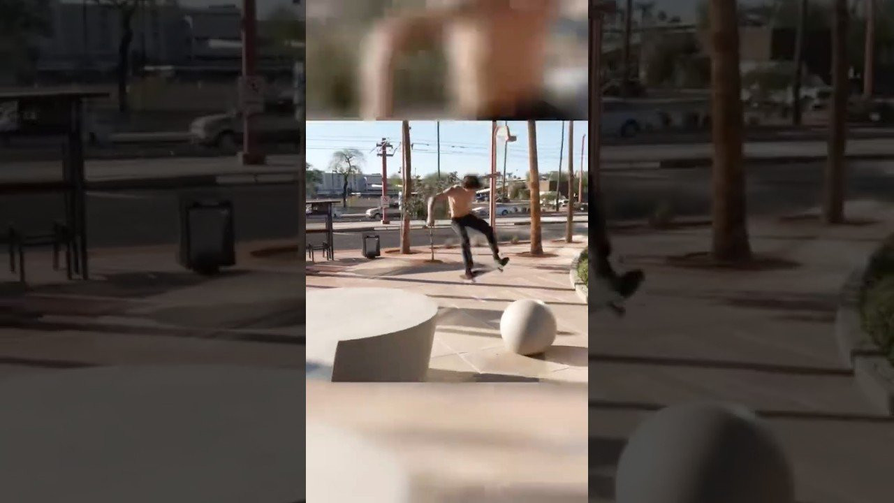 Vince McLaughlin, as seen in “A Happy Medium HD”<br /><br />Filmed by Buster O’Shea & Hunter O’Shea<br /><br />#AHappyMedium #Arizona #RitualSkateboards #Shorts #VinceMcLaughlin<br /><br />@AHappyMediumSkateboarding @vincent_mclaughlin