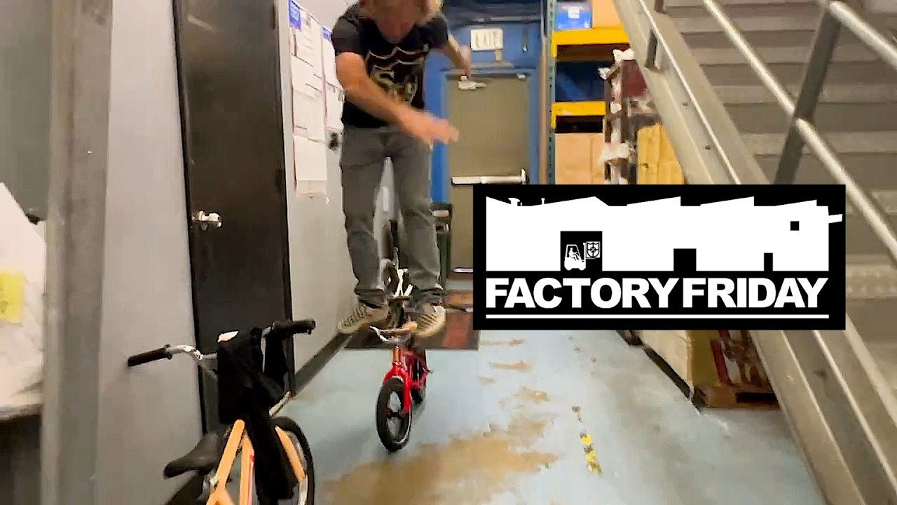 A welcome visit from Hucker, sneak peek of the prototype Jimmah stem, fresh batch of Castillo bars and brand new Rambler Thru-N-Thru frames are just a few of the morsels we’re serving up on this week’s Factory Friday! Also on the menu… a Beringer cameo from the SLC-based G.O.B. (Aryei’s episode just dropped so peep that) and a word from our Colorado-correspondent Christopher “Maddog” Moeller on Pondfest 2026. That’s it from us this week. Unless you haven’t watched Cam Wood’s new edit - in which case… get on it.<br /><br />https://thebuildingdistro.com/product/hucker-frame/<br />https://thebuildingdistro.com/product/rambler-thru-n-thru-frame/<br /><br /><br />Edit: Stew Johnson