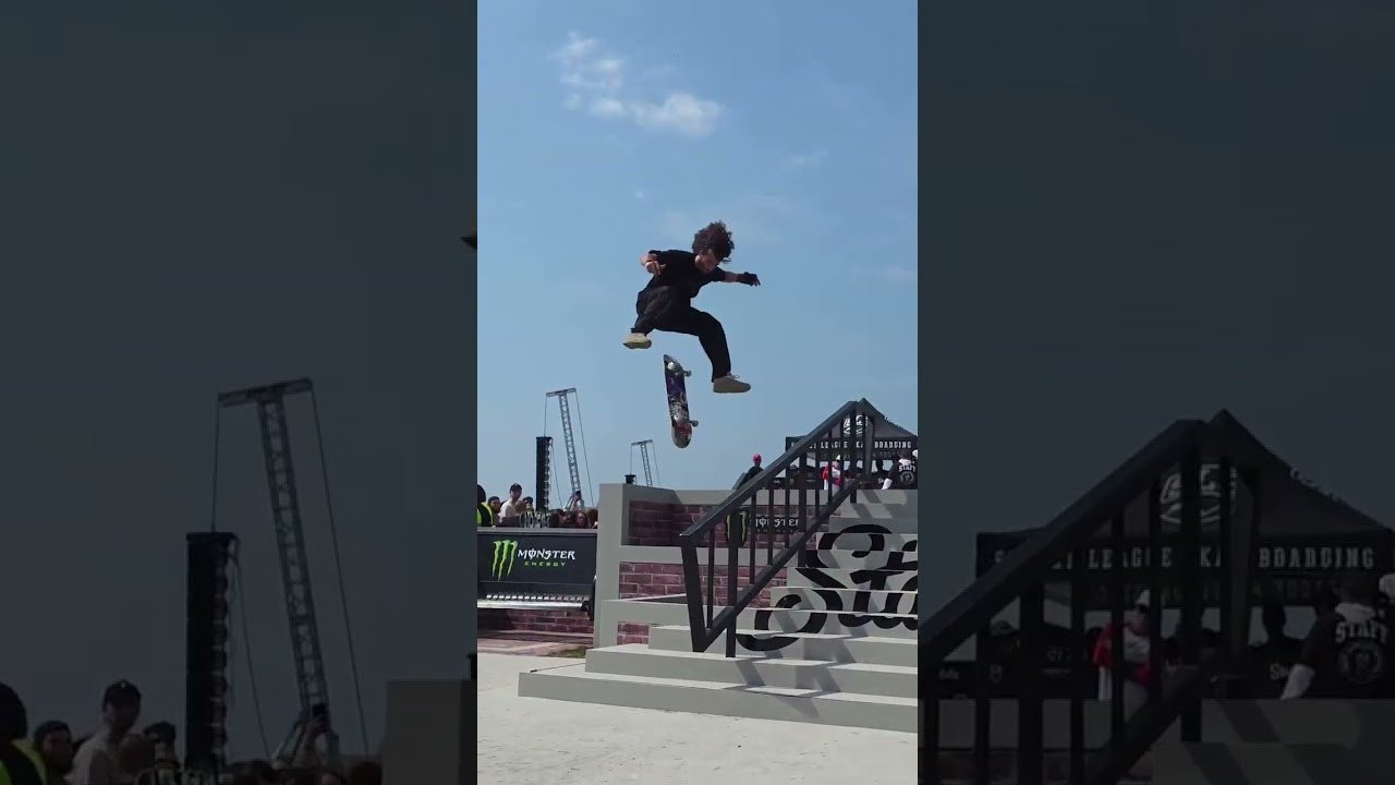 ☀️ #SLSDTLA | April 4<br />🛍️ #SLS Merch NOW AVAILABLE ➡ https://streetleagueshop.com/<br /><br />For tickets to SLS events and more information, visit: https://www.streetleague.com/ 🔥<br /><br />Subscribe Now: https://www.youtube.com/@SLS<br /><br />Follow SLS on Social 💥 <br />⚪️ Instagram - https://www.instagram.com/sls/<br />⚪️ Facebook - https://www.facebook.com/streetleague/<br />⚪️ Rumble - https://rumble.com/c/sls<br />⚪️ TikTok - https://www.tiktok.com/@streetleagueskate<br />⚪️ Snapchat - https://snapchat.com/t/uYXRd6Jw<br />⚪️ Threads - https://www.threads.net/@sls?hl=en<br />⚪️ Twitter - https://x.com/StreetLeague<br /><br />👀 Don't miss new SLS content every week on Rumble<br />Download Rumble (TV + Mobile) 👉 https://rumble.com/our-apps<br />Rumble is free on desktop, mobile and web at www.rumble.com, iOS, Android, Roku, AppleTV, FireTV, Samsung TVs.<br /><br />Get your official SLS x Wolfpak Backpack here, available in 3 different sizes - <br />https://wolfpak.com/collections/street-league-skateboarding-collection<br /><br />#sls #skate #skateboard #skateboarding #trick #style #extremesports #shorts