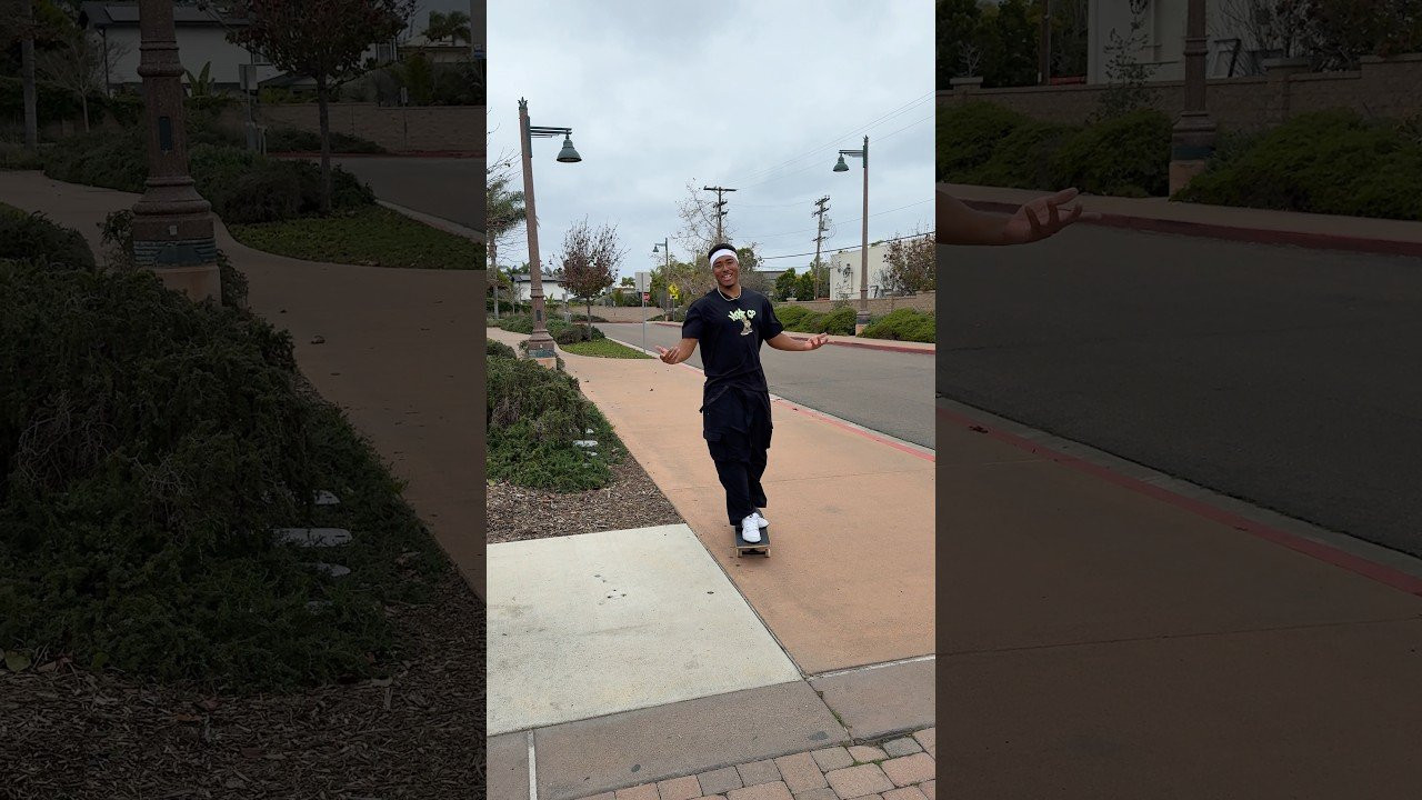 Cordano Russell doing this trick fakie!