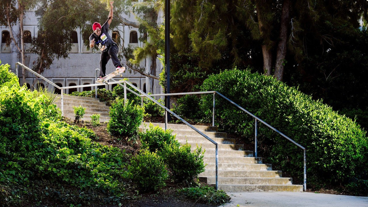 He takes a pummeling from the pavement and deals it back tenfold, from crazy kinkers to Big Apple bangers. You know the name: ZION. <br /><br />Keep up with Thrasher Magazine here:<br /> http://www.thrashermagazine.com<br /> http://www.facebook.com/thrashermagazine<br /> http://www.instagram.com/thrashermag<br /> http://www.twitter.com/thrashermag