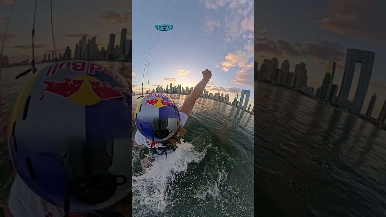 Two-time Red Bull King of the Air champion Andrea Principi set two world records on Friday when he completed the highest drop from a structure with a kite and the most "Around the World" loops with six from the top of Ain Dubai - the world's tallest observation wheel at 250 metres.<br /><br />Here is all you need to know:<br /><br />Italian kitesurfer Principi, 21, has already carved out an impressive Big Air career thanks to his stunning 2023 and 2024 Red Bull King of the Air wins and two GKA Big Air World titles in 2022 and 2023.<br /><br />For this latest project, one of Italy's most promising extreme sports athletes worked with Red Bull King of the Air Sportive Director and board sports legend Sergio Cantagalli to attempt two world records in Dubai from the imposing Ain Dubai structure that is the equivalent of 57 storeys high.<br /><br />The idea for the drop came to Principi 18 months ago after he spotted a smaller observation wheel and, as soon as he arrived in the UAE and saw Ain Dubai, he knew that he had found the right place.<br /><br />To put the scale of the jump in perspective: in Big Air competition, a 15-metre jump is considered impressive, with elite competition-level sends exceeding 25-30 metres. Principi's dramatic Ain Dubai drop was the equivalent of 10 top-tier Big Air jumps stacked on top of each other.<br /><br />Principi boarded the wheel at ground level, launching his 15-square-metre Duotone kite from the bottom cabin with drone assistance and a manual quick-release system. As the wheel ascended, he flew the kite alongside it - fighting light winds that left it barely airborne. Metre by metre, he nursed the kite upward, keeping it stable until he reached the top and 250 metres above the water.<br /><br />He stepped off the iconic Dubai landmark at 6:54am local time in 14-knot winds to touch down smoothly on the waters of the Persian Gulf off Jumeirah Beach Residence before riding away on his board.<br /><br />The 58-second world-first descent also saw Principi execute six consecutive "Around the World" loops, a world first for the advanced kitesurfing manoeuvre.<br /><br />He said: "When I was at the top with my kite above my head and the board ready, I couldn't believe it. I said to myself, 'OK, it's time - don't think about it, go for it, jump'. I didn't even look down. I just looked at the amazing city and flew into the water. The sun was red in front of me. I could see the whole city from up high. I have no words to explain the feeling - it's too much."<br /><br />At times, it looked like the project might not get off the ground. After three days of failed plans and sleepless nights - the team waking at 3am each morning – a breakthrough came on the final day.<br /><br />By chance, the cabin Principi dropped from was number 27, on February 27th – a detail he took as a sign. He added: "When I want to do something and I really have it in my mind, until I reach it, I'm not done. I could have stayed here another month. If it didn't happen today, it would have happened eventually - I would never leave this city until I jumped. Now I feel a massive weight off me."<br /><br />Cantagalli declared: "We managed to do something we probably weren't even expecting. We came up with an idea and it ended up working in a completely different way. Don't ask me how it happened - we just made it. You have to consider that this equipment is not a parachute - it's not made to fly. But Andrea knows his limits better than anyone else. Beyond his experience, his mindset was there. We spent day and night together trying to find a solution."<br /><br />Principi, who grew up riding waves off the Tuscan coast, admitted: "I cannot live a normal life. I need to constantly push my limits."<br /><br />What's next? He revealed: "Something crazy that no one has done before."<br /><br />Footage: Red Bull