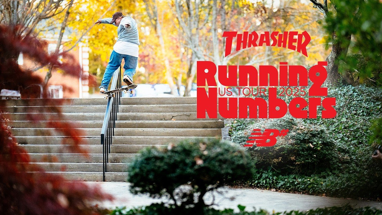 We hit the road with New Balance for a whirlwind tour across the States. Foy, Tiago and the top-notch team put on an unforgettable show, demolishing every spot and demo in their path.<br /> <br /> Keep up with Thrasher Magazine here:<br /> http://www.thrashermagazine.com<br /> http://www.facebook.com/thrashermagazine<br /> http://www.instagram.com/thrashermag<br /> http://www.twitter.com/thrashermag