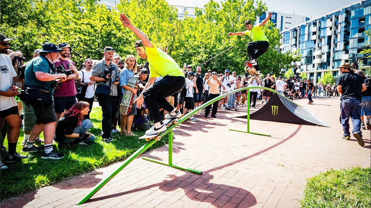 Bone-crushing slams and unrelenting aerial action means that Belco is back! Squish, Chloe, Greyson, Kieran and King of the Bowl Tom Schaar put on a helluva show. <br /><br />Keep up with Thrasher Magazine here:<br /> http://www.thrashermagazine.com<br /> http://www.facebook.com/thrashermagazine<br /> http://www.instagram.com/thrashermag<br /> http://www.twitter.com/thrashermag