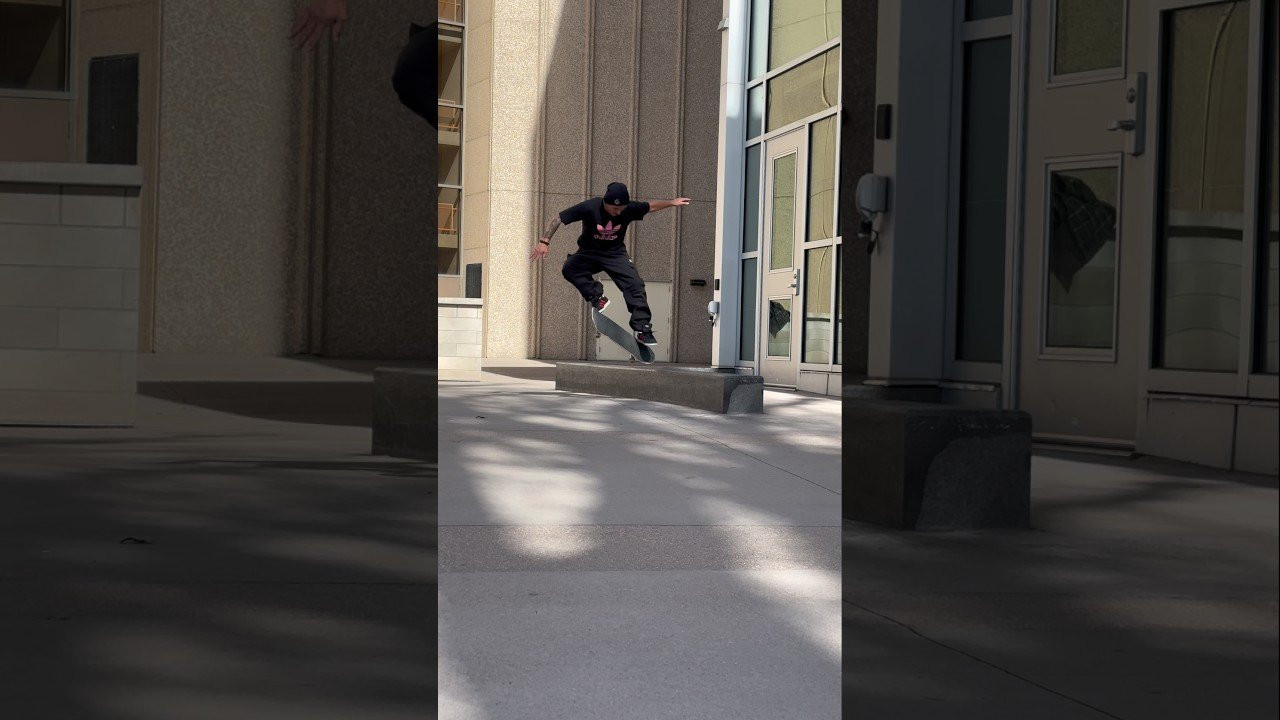 Tre Flip Noseslide in Denver by Dale Bonnell. Filmed for Ritual Skateboards.<br /><br />#DaleBonnell #RitualSkateboards #Shorts #Skateboarding #TreFlip