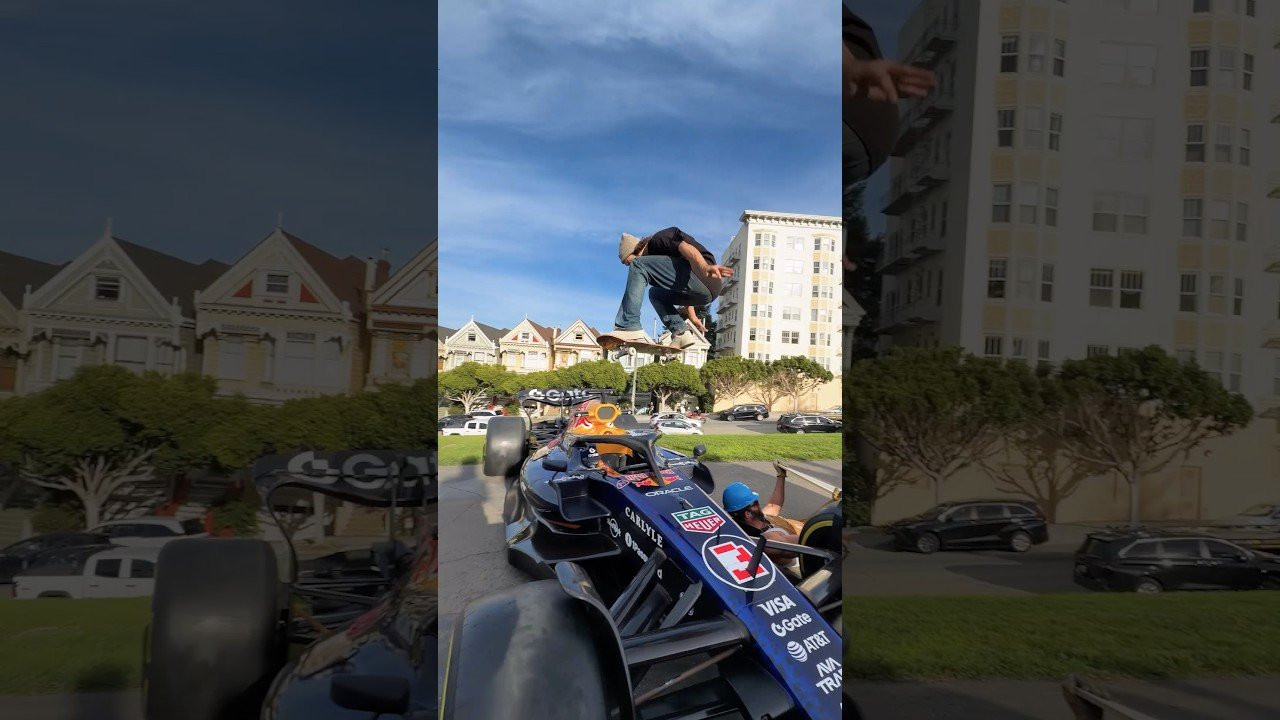 Teamwork makes the ramp work. Manramp x Torey x F1