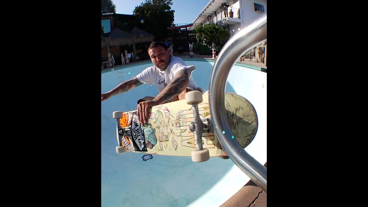 GT, Pedro, Raney and Rye's horde hunt Holy Grail pools in Tinsel Town. Press play and dive into the deep with The Homies.