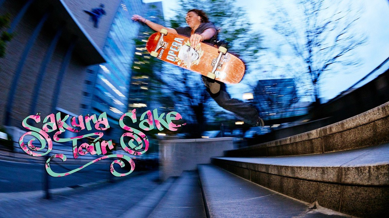 The final episode of the Sakura Sake Tour takes the crew to Osaka and Kyoto for one last round of skating and adventure in Japan. From heavy clips at Herbis Plaza and a rush-hour NBD in the streets, to cherry blossom sessions at Kema Sakuranomija Park and a surreal visit to Kyoto’s Monkey Park, the trip wraps up with unforgettable spots, food, and memories with the crew.<br />A perfect ending to an incredible journey across Japan. 🇯🇵🛹<br /><br />Cover photo by Blair Alley<br />Subscribe to TransWorld’s YouTube: http://twskate.co/gz8nsr<br />Follow TWS for the latest:<br />Daily videos, photos and more: http://skateboarding.transworld.net/<br />Follow TransWorldSKATE on Instagram: https://instagram.com/transworldskate/<br />Like TransWorld SKATEboarding on Facebook: https://www.facebook.com/TransWorldSkate