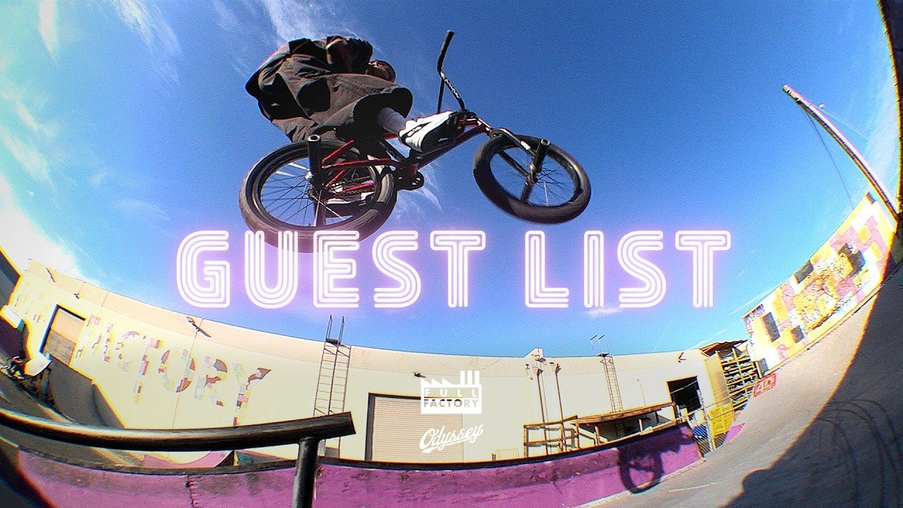 Guest List 19 is now live! Featuring Odyssey's Murray Loubser, who invited Demarcus Paul! Great combo, Enjoy!<br /><br /><br />Filmed by Zach Krejmas<br />Edited by Scott Marceau<br /><br />---<br />https://odysseybmx.com<br />---<br />https://facebook.com/odsybmx<br />https://instagram.com/odysseybmx<br />https://youtube.com/odsyvision