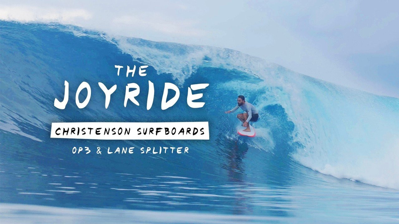 Welcome to the Chris Christenson Joyride, where we might have found the best twin fin ever made. <br /><br />Lane Splitter twin: 5'5 x 18.5 x 2.31<br /><br />OP3 shortboard: 5'7 x 18.5 x 2.13<br /><br />Board tester: Michael Ciaramella <br /><br />Location: Kandui Resort