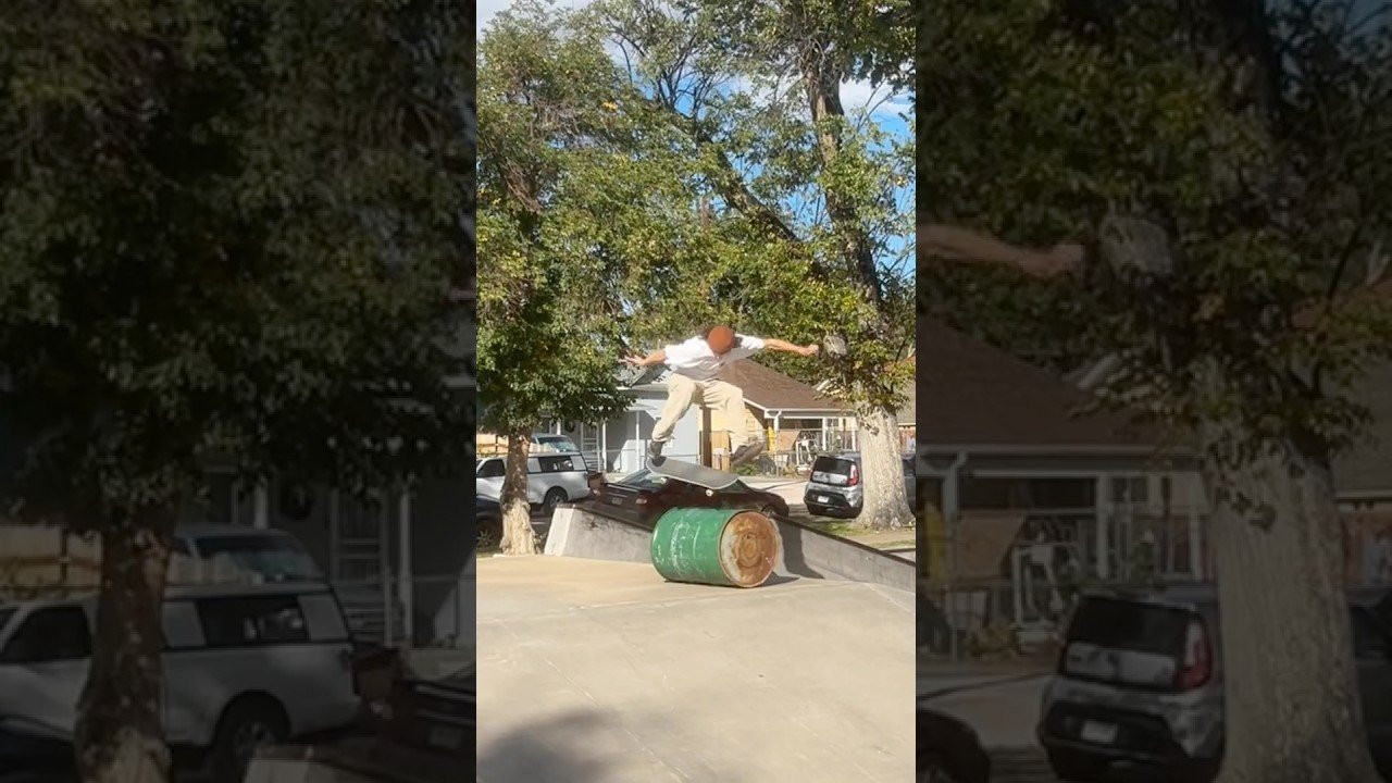 Kickflip Late Shuv & Pop Shuvit Late Shuv at El Centro del Quinto Sol by Jake Swift in Pueblo. Filmed for Ritual Skateboards.<br /><br />#ElCentrodelQuintoSol #JakeSwift #RitualSkateboards #Shorts #Skateboarding
