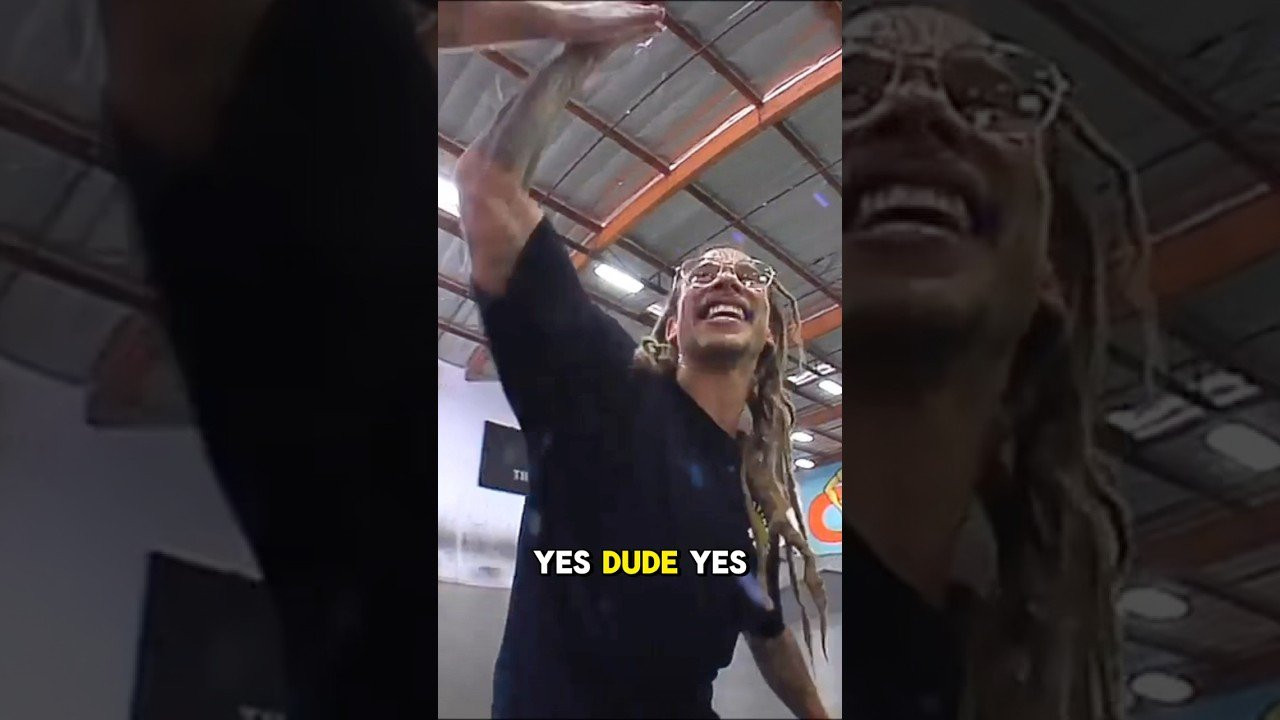 Neen Williams battles ⚔️ his Dreamtrick: the Heelflip Backtail Front Shuv out at the Berrics.