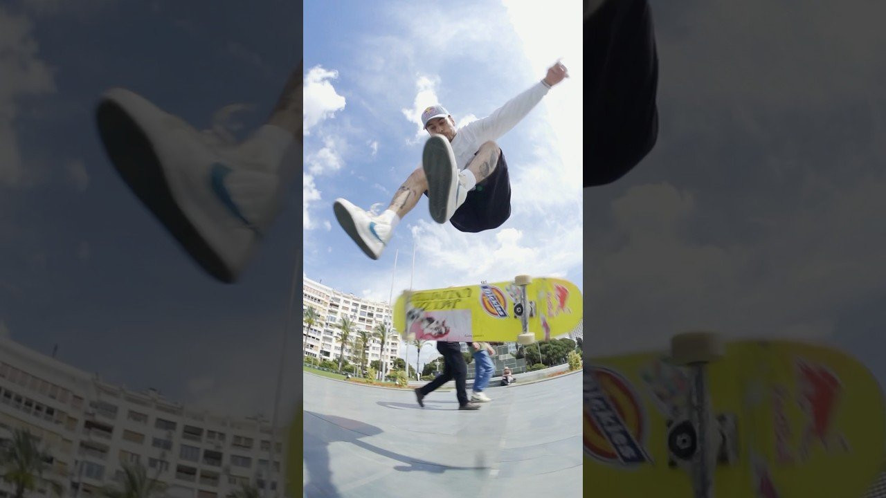 Berke Dikiscioglu with 4 bangers on flat. Which trick do you want in your bag?