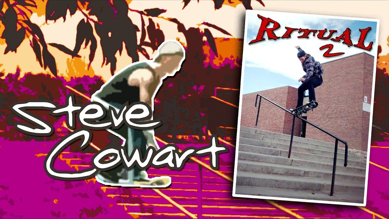 Steve Cowart shreds the tenth part of Ritual II — fully remastered in HD!<br />A true legend of skateboarding, Steve conquers handrails that most professionals wouldn’t dare. One of the realest to ever step on a skateboard, this section is set to the sound of The Cranberries and full of fearless style.<br /><br />🔥 Watch the full remastered Ritual II at the end of the series — stay tuned!<br /><br />👉 Get your copy of the film:<br />https://www.ritualskateboards.com/shop<br /><br />Follow Ritual Skateboards:<br />Instagram: https://www.instagram.com/ritualskateboards/<br />TikTok: https://www.tiktok.com/@ritualskateboards<br />Facebook: https://www.facebook.com/RitualSkateboardsLLC/<br /><br />#Remastered #Ritual2 #RitualSkateboards #SteveCowart #Skateboarding
