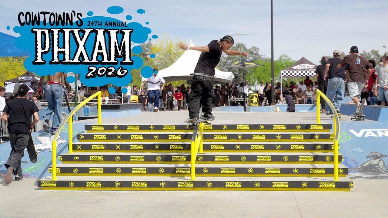 Immediately after the finals–before the results were revealed–the Rockstar Energy Best Trick contest was underway, and chaos ensued. With $2,000 bucks on the line, everyone was hungry to make a trick and pocket the cash. And we do mean EVERYone.<br /><br />The Best Trick event took place on the Rockstar 6-stair handrail setup, featuring curved handrails on the sides and a third going straight down the middle. Open to ALL of the contestants from the weekend, the mayhem could hardly be controlled as the masses swarmed the set.<br /><br />In the end, $2,000 was awarded to Junseung Lee for his heelflip blunt slide to bigspin out, two $500 wads of bonus bucks were also dished out to Deyvid Tuesta Mota for his nollie 270 heelflip back lipslide (!) and to Steven Vasquez for landing a bigflip to bluntslide.<br /><br />Congrats to everyone that jumped in, and especially those that were able to pull something off amongst the mayhem. Here are as many of the makes that we could capture in the chaos. Enjoy.<br /><br />Featuring: Deyvid Tuesta Mota, Kenny Reed, Logan Perez, Reemy Aniceta, Carlos Garcia, Drew Nguyen, Greg Rodriguez, Mark Dipasquale, Cassius Booker, John Osborne, Isaac Relis, Steven Vasquez, Anthony Guerrero, Erick Borges, Victor Ramon, Nick Todero, Bryshan English, Shinga Ma Uemura, Victor Castillo, Junseng Lee #platfrm <br /><br />Subscribe to the Platfrm channel!<br />https://bit.ly/4aScSzM<br /><br />Follow us on:<br />TikTok: https://www.tiktok.com/@the_platfrm<br />Instagram: http://instagram.com/theplatfrm<br />Facebook: http://facebook.com/theplatfrm<br />Twitter: http://twitter.com/the_platfrm