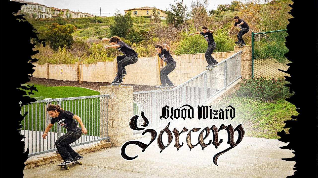 Blood Wizard's 6th Full Length Video SORCERY Featuring Evan Dineen , Asahi Kaihara , Tristan Rennie , Nolan Miskell , Big Tuna , Kevin Kowalski , AO Nishikawa and more! Filmed and Edited By Chris Gregson <br /> Get Boards and Gear at BloodWizard.com
