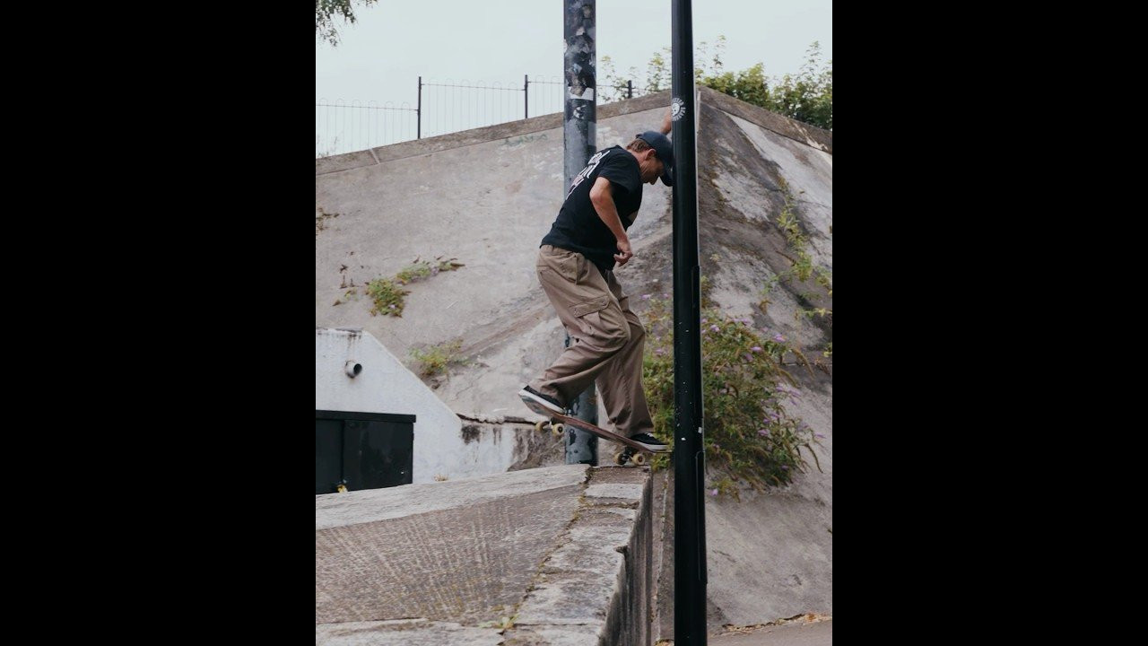 Get in the van? Nah, get on the boat! Captain Barney navigates through English waterways on an epic skate voyage with his crew.