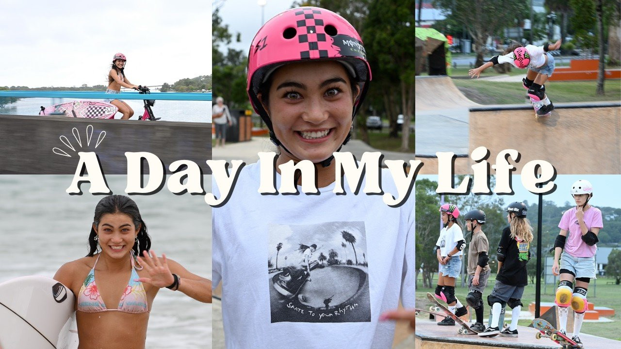 Enjoy a Day in my life in Australia during the summer holidays !!! I start off my day with an e-bike ride (on my Ampd Bros ebike) to the beach following on with a morning surf. After i finish my surf, i grab a bite to eat and get ready to go skate. Meanwhile in the car to the skatepark I try some new Zappo Chews. I taste test the Zappo Chews and they were AMAZINGGG !!! We arrive to Lismore and I start skating with all my friends. It was a super fun session skating and goofing around with my friends. Everyone was shredding. I also tried eating a carrot (which doesn't go well 😂). <br />I hope you guys enjoy 💗💗<br />- Arisa :)<br /><br />This video is brought to you by @zappochews 🤩<br /><br /><br />Filmed by @trewphotography