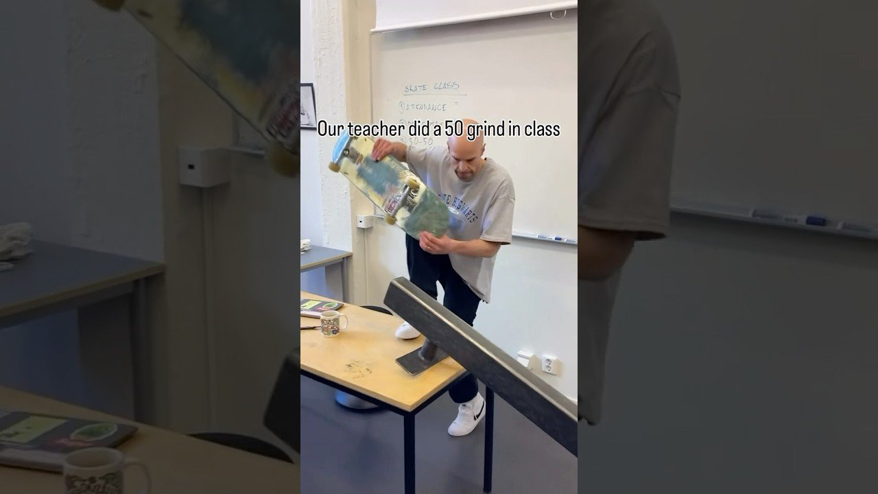 If anybody knows this teacher please tag him so we can credit him!