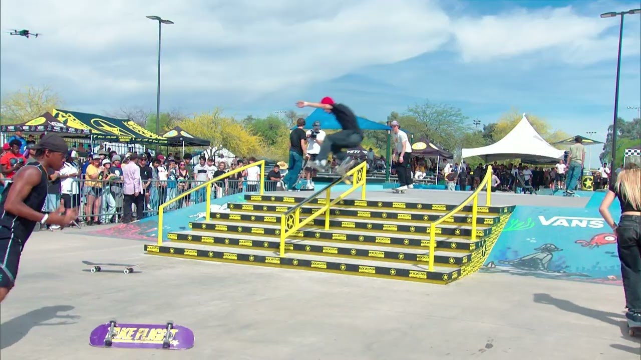Watch Cowtown's 24th annual PHXAM 2026 Rockstar Energy Best Trick replay directly from the livestream. Everyone who skated at PHXAM was allowed to jump into the 30-minute skate jam for their chance at two $500 prizes and $2,000 for best trick overall. Watch the mayhem unfold at Desert West skate park! #platfrm <br /><br />Subscribe to the Platfrm channel!<br />https://bit.ly/4aScSzM<br /><br />Follow us on:<br />TikTok: https://www.tiktok.com/@the_platfrm<br />Instagram: http://instagram.com/theplatfrm<br />Facebook: http://facebook.com/theplatfrm<br />Twitter: http://twitter.com/the_platfrm