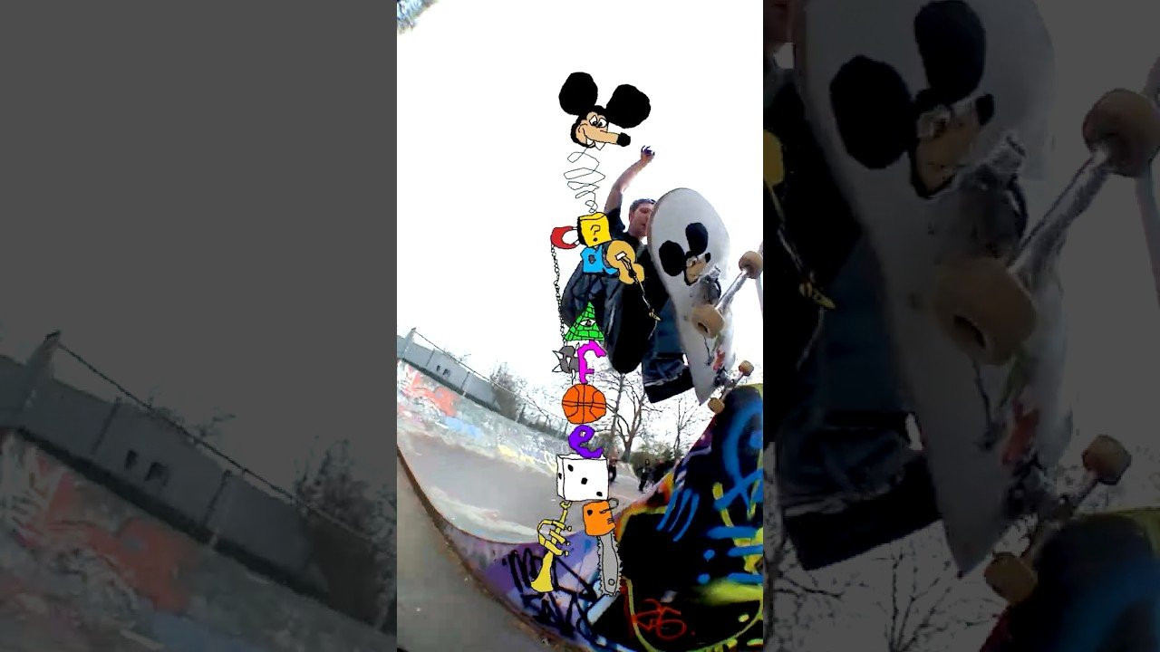 Our friend Ben at Peckham Rye on the board he designed for us 🤝<br /><br />“Cafe Stack” board & clothing out now.<br /><br />📹 Rich Smith