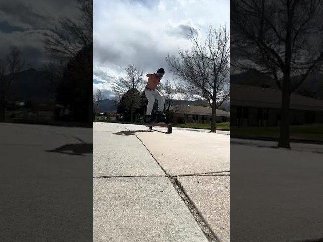 Fakie Bigspin Boardslide at Goose Gossage Skatepark by Ryan Heier in Colorado Springs. Filmed for Ritual Skateboards.<br /><br />#Boardslide #RitualSkateboards #RyanHeier #Shorts #Skateboarding