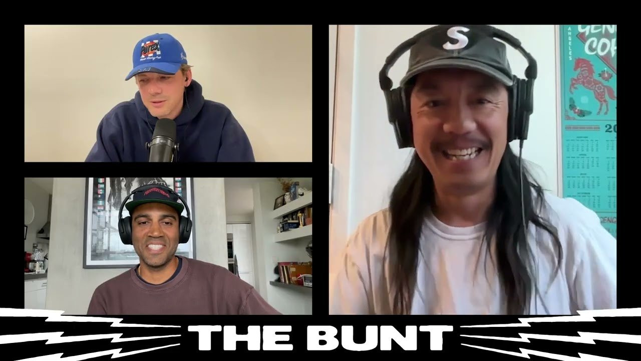 Welcome back to Studio E for an interview with Don Nguyen<br /><br />00:00 Intro<br />06:25 Don Nguyen Interview<br />50:58 Rapid Fire w/ The Ghost<br />58:38 The Post Office<br />01:22:58 The Rundown: The Skateboard World's Source For Sports<br /><br /><br /><br />http://www.thebuntlive.com<br /><br />Join the Bunt Gang: @thebuntlive <br /><br />Shoutout of The Week brought to you by The Den. <br />Check out the app here: <br />http://www.entertheden.com/sootw<br /><br />Visit our sponsors:<br />http://www.chpobrand.com<br />http://www.dickies.com<br />http://www.dlxsf.com<br />http://www.vans.com<br />http://www.beamerbeer.com<br />https://www.redbull.com/
