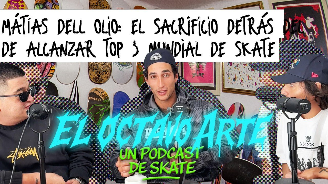 Platicamos con Matias Dell Olio en sus días por la CDMX y nos platicó qué es lo que lo ha mantenido en el 3er lugar mundial del ranking de World Skate: los sacrificios y el enorme trabajo detrás de ese esfuerzo.