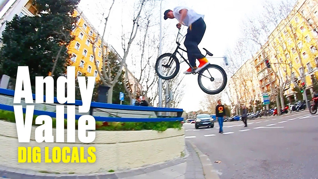 NEW DIG APPAREL https://shop.digbmx.com/collections/APPAREL-AND-MORE<br />-----<br /><br />Nicaragua to Spain transplant, Andy Valle sent through this DIG Locals submission with three minutes of mostly tech flat ledge clips, and a couple of extra gems thrown in. Dude is dialed. <br /><br />Video by Diego Luna<br /><br />-----<br />Visit our website for more BMX videos - http://digbmx.com <br /><br />SUPPORT PROJECT X https://shop.digbmx.com/collections/project-x <br />SUBSCRIBE to the DIG channel for more videos - http://bit.ly/DigBMX<br /><br /> ● Facebook - https://facebook.com/digbmx <br /> ● Instagram - https://instagram.com/digbmx <br /><br />#BMX #DIGBMX