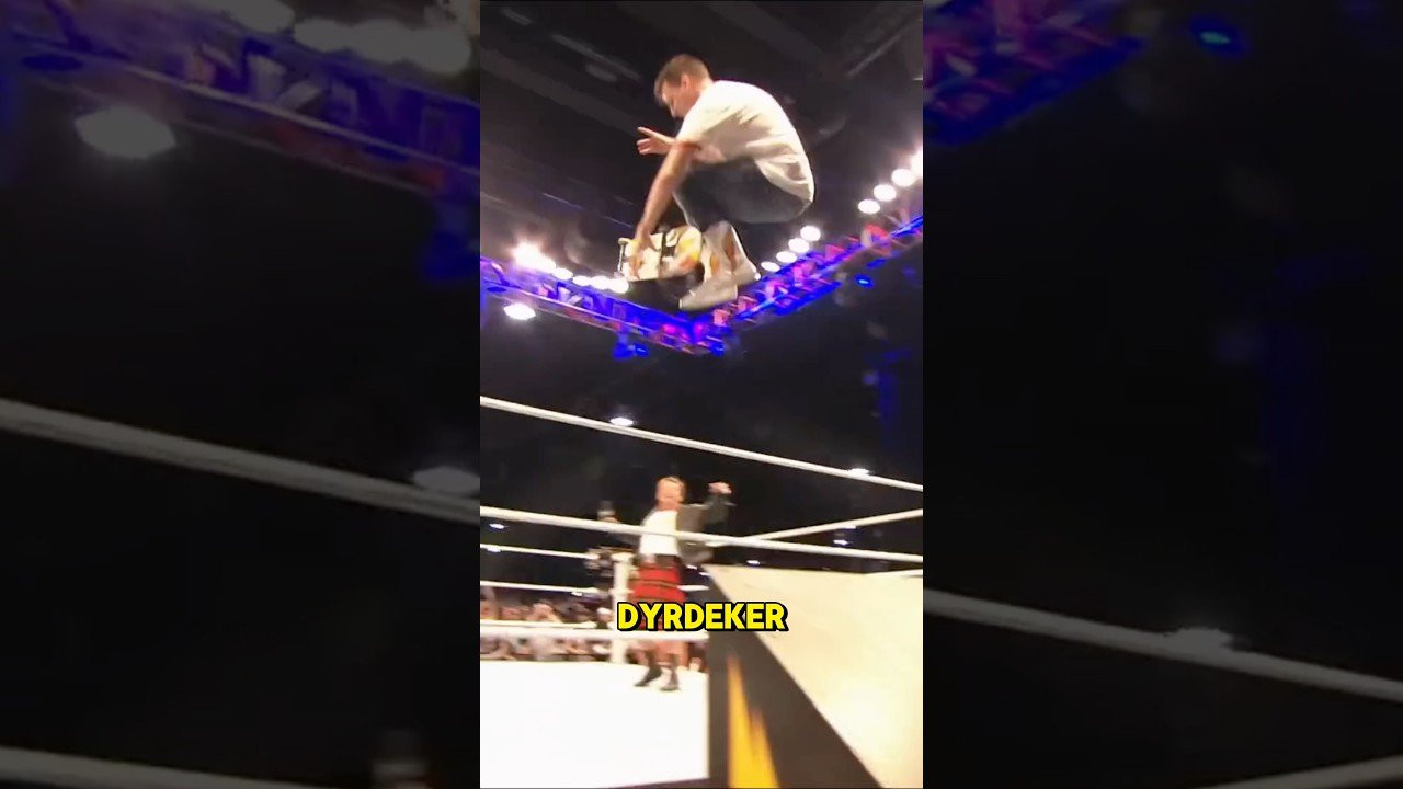 Pro Skateboarder Rob Dyrdek competes in WWE wrestlemania