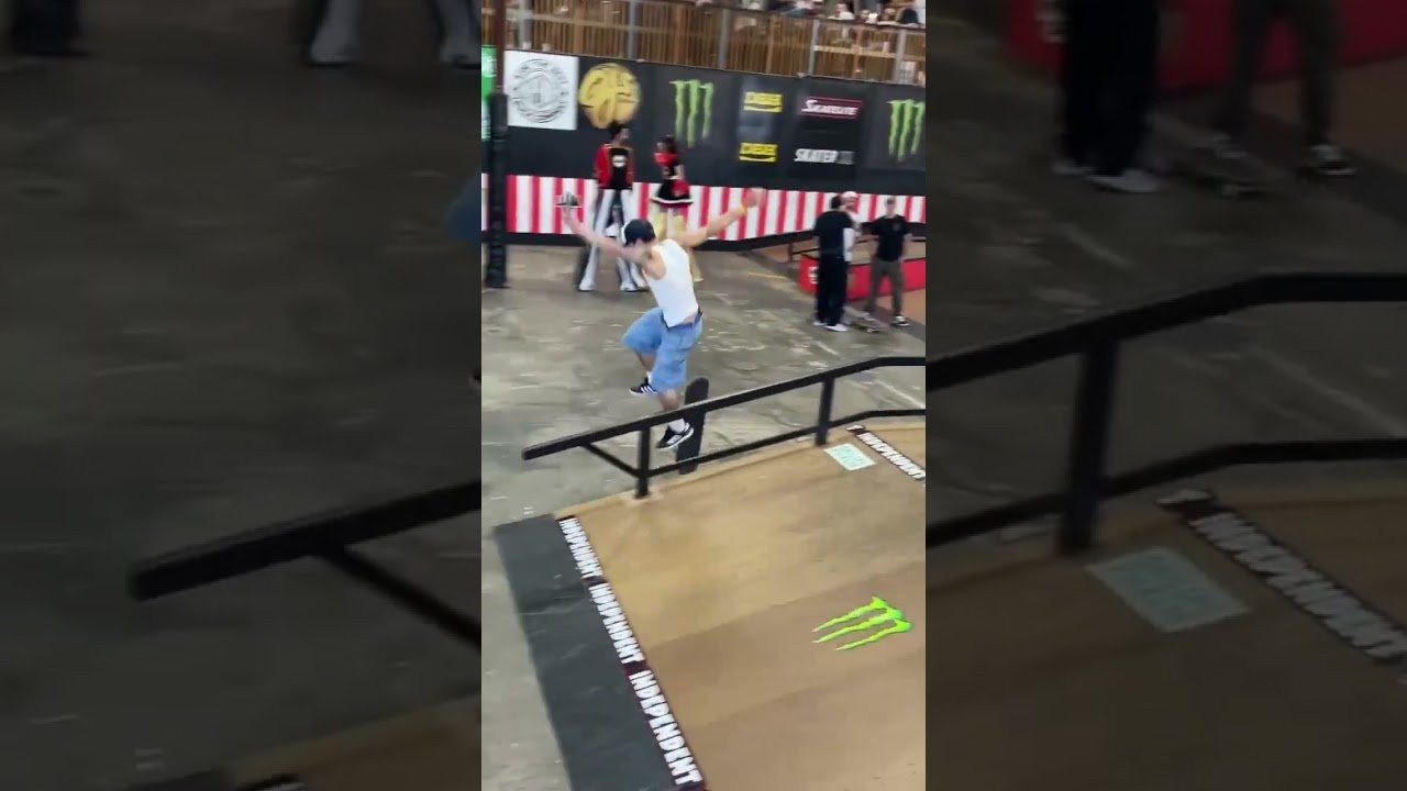 🛍️ #SLS Merch NOW AVAILABLE ➡ https://streetleagueshop.com/<br /><br />For tickets to SLS events and more information, visit: https://www.streetleague.com/ 🔥<br /><br />Subscribe Now: https://www.youtube.com/@SLS<br /><br />Follow SLS on Social 💥 <br />⚪️ Instagram - https://www.instagram.com/sls/<br />⚪️ Facebook - https://www.facebook.com/streetleague/<br />⚪️ Rumble - https://rumble.com/c/sls<br />⚪️ TikTok - https://www.tiktok.com/@streetleagueskate<br />⚪️ Snapchat - https://snapchat.com/t/uYXRd6Jw<br />⚪️ Threads - https://www.threads.net/@sls?hl=en<br />⚪️ Twitter - https://x.com/StreetLeague<br /><br />👀 Don't miss new SLS content every week on Rumble<br />Download Rumble (TV + Mobile) 👉 https://rumble.com/our-apps<br />Rumble is free on desktop, mobile and web at www.rumble.com, iOS, Android, Roku, AppleTV, FireTV, Samsung TVs.<br /><br />Get your official SLS x Wolfpak Backpack here, available in 3 different sizes - <br />https://wolfpak.com/collections/street-league-skateboarding-collection<br /><br />#sls #skate #skateboard #skateboarding #score #attempt #trick #final #judge #highlights #shorts