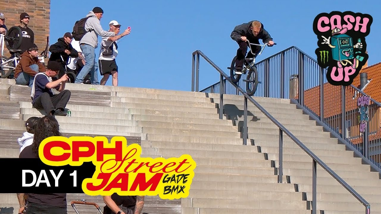 https://digbmx.com/project-x<br />https://digbmx.com | http://www.digbmxstore.com | Subscribe to the DIG channel for more videos - http://bit.ly/DigBMX<br />___<br /><br />Day 1 of the 2024 Gade BMX CPH Jam and stop three of the Cash Up series was crazy! Fireworks, water jumps, close-calls, wild bangers and way more. We'll let the video do the talking...<br /><br />Filmed by Archie Kenward <br />Edited by Fred Murray<br /><br />https://monsterenergy.com<br />___ <br /><br />Download the DIG BMX APP: http://digbmx.com/videos/the-dig-bmx-app <br />Visit our website for more BMX videos - http://digbmx.com <br /><br /> ● Facebook - https://facebook.com/digbmx <br /> ● Instagram - https://instagram.com/digbmx <br /> ● Twitter - https://twitter.com/digbmx <br /><br />#BMX #DIGBMX #CASHUP