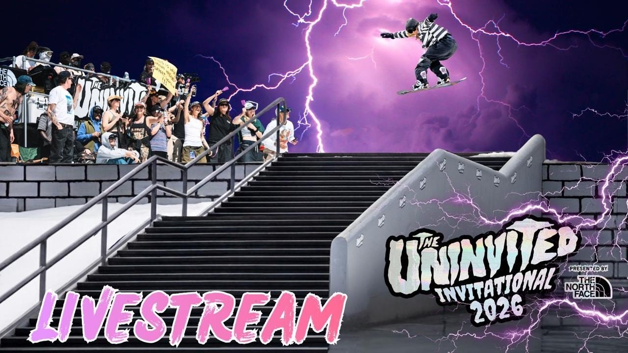 70 riders from 17 countries descend on Woodward Park City this April, to battle it out on an all-new custom-built street-style course, vying for a spot in the FINALS on SATURDAY APRIL 11. WATCH THE FINALS HERE, where the top athletes throw down for their share of the $60,000 USD prize purse and the opportunity of a lifetime! <br /><br />So what Is The Uninvited?<br /><br />Launched in 2017 by Jess Kimura—one of the most influential snowboarders of the past decade—The Uninvited began as a self-produced, award-winning film trilogy created to challenge the gender disparity in action sports. Frustrated by the lack of opportunities for women, girls, and non-binary snowboarders, Jess set out to spotlight the abundance of talent the industry had long overlooked.<br /><br />Now, The Uninvited has evolved into a competition series in which these riders are not just a subcategory but the main event. This platform empowers athletes to surpass expectations and rewrite the narrative for generations to come.