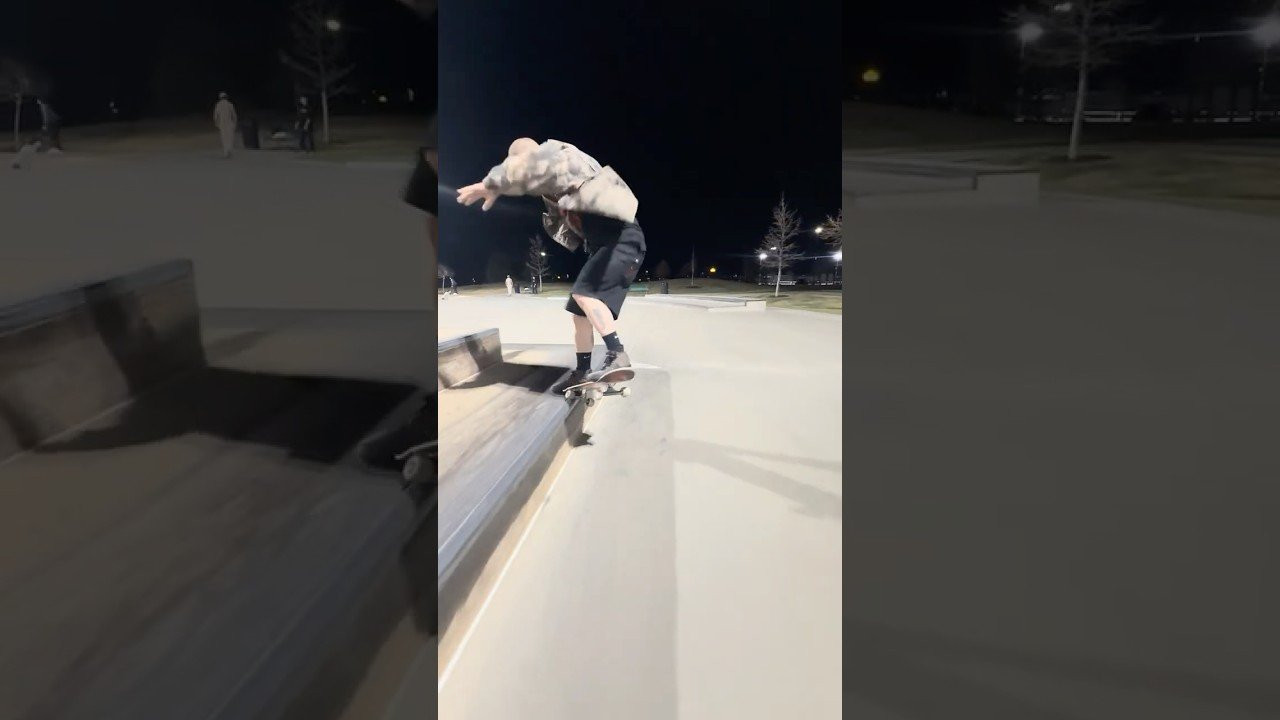 Fakie Front Crook Line at Parker Skatepark by Coleman Phillips in Parker. Filmed by Mike Reid for Ritual Skateboards.<br /><br />#ColemanPhillips #FrontCrook #RitualSkateboards #Shorts #Skateboarding<br /><br />@WallieBoard