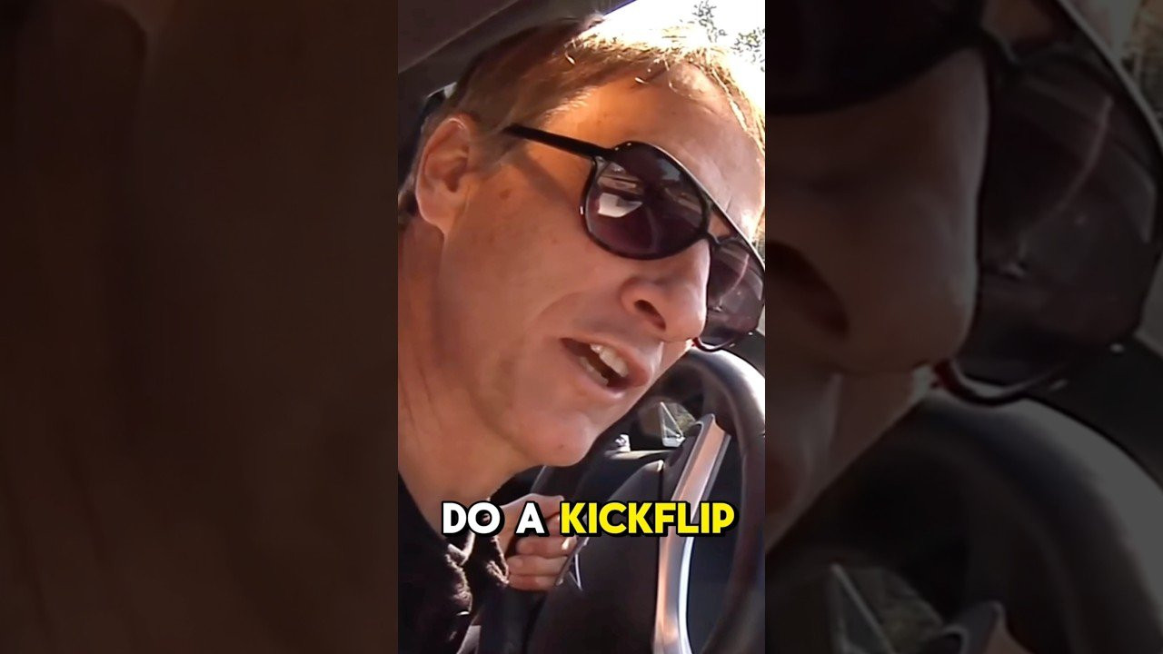 Jack Black, Eric Koston, Tony Hawk, Danny Trejo, Weeman, Steve-O drive around LA asking random people they see on a skateboard to “Do A Kickflip” in honor #NationalDoAKickflipDay
