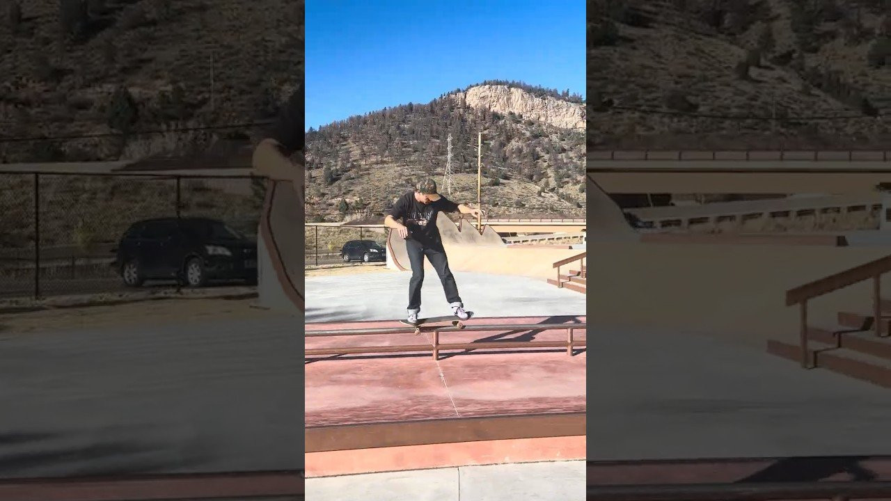 FS 50-50 Grind & Wallie BS 50-50 Grind Line at Idaho Springs Skatepark by Coleman Phillips in Idaho Springs. Filmed for Ritual Skateboards.<br /><br />#5050Grind #ColemanPhillips #RitualSkateboards #Shorts #Skateboarding<br /><br />@WallieBoard