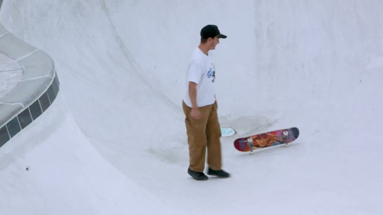 Tristan is the ultimate pool master of wizardry , watch as he displays his magic upon the backyard pits of LA to Las Vegas. Enjoy the Ride and go get back to where skating became cool , the pools!