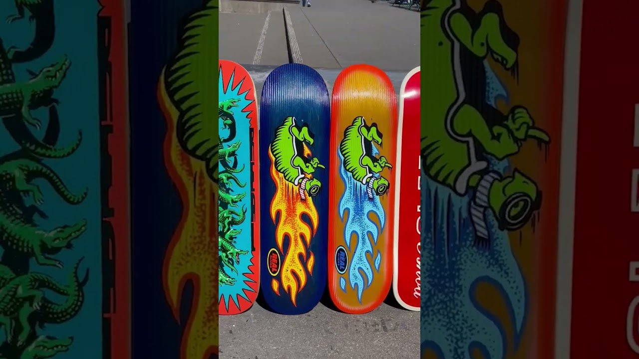 Find them at your local skateshop<br /><br />@nicolehause ‘Ember’8.5 x 31.85 x 14.25 WB<br /><br />@hayleywilson ‘Threadline’ True Fit8.38 x 31.75 x 14 WB<br /><br />@kwalks ‘Flock’ Easy Rider8.38 x 32.25 x 14.5 WB<br /><br />@zionwright ‘Pack’ Heavyweight8.5 x 31.85 x 14.25 WB<br /><br />Team REAL Slick8.25 x 32 x 14.38 WB8.5 x 31.85 x 14.25 WB<br /><br />@ishodwair Shape Code Twin Tail8.5 x 32.2 x 14.5 WB<br /><br />@masonsilva Shape Code8.28 x 31.7 x 14.12 WB<br /><br />@patrickpraman ‘Favorite Skater’8.5 x 32.18 x 14.38 WB<br /><br />‘Non-Fiction’ Team Series8.125 x 32 x 14.25 WB8.38 x 32.25 x 14.5 WB<br /><br />@keithhufnagel ‘HUF Holographic Cathedral’8.25 x 32 x 14.38 WB<br /><br />@hermannstene ‘64 Bit’ True Fit8.25 x 31.5 x 13.88 WB<br /><br />@ishodwair ‘Cat Scratch’ Tie Dye Twin Tail DBX Slick8.25 x 31.8 x 14.33 WB